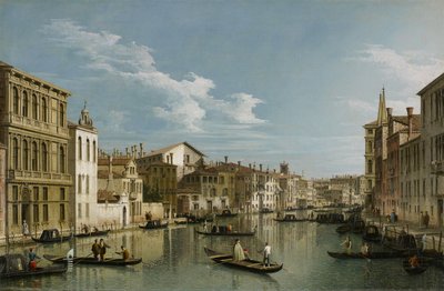 Grand Canal from Palazzo Flangini to Palazzo Bembo by Giovanni Antonio Canal